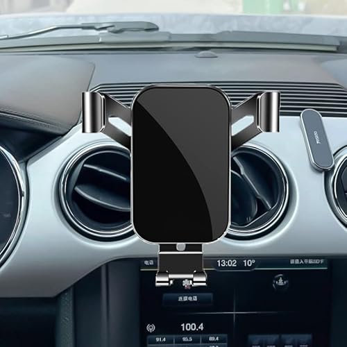 LSXEL Auto Handyhalterung Kompatibel mit Ford Mustang Accessoires Telefonhalterung 2015 2016 2017 2018 2019 2020 2021 2022 (for Mustang 2015-2023)