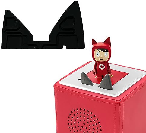 Ersatz Ohren für Toniebox Tonie Figuren Tonies starterset for Toniebox (Innenohr / Schwarz)