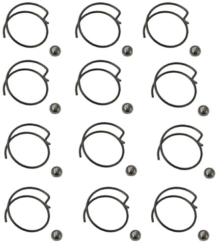 Tolxh 12Pack #N437890 Spring and ball 20V Impact Driver DCF887 DCF888 DCF850#DWB-N437890 DCF809 Quality Durable New Replacement Parts For Dewalt