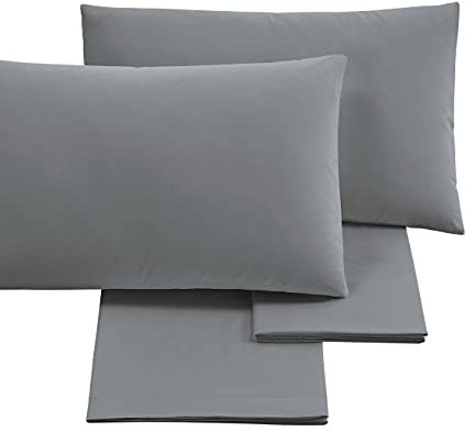 Puraluna Cuore – Bettwäsche-Set für Doppelbett, Maxi, 180 x 200 cm, Höhe 30 cm, aus Baumwolle, hergestellt in Italien