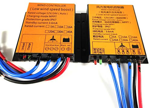 HENGJINGTR Windturbinengenerator MPPT-Ladungsregler, 12V-220V niedrige Windgeschwindigkeitsspannungsregler Windmühlen-Teile Elektrische Lieferungen (6000 W-9000W),220v