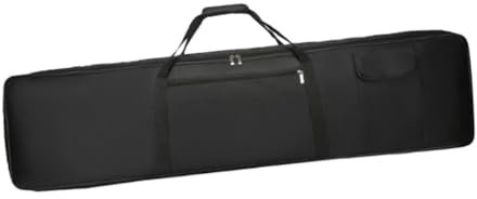 Baoblaze Sac de transport pour clavier, housse de protection rembourrée et épaisse pour piano électronique portable, étui étanche pour studio de musique en, 88 Touches