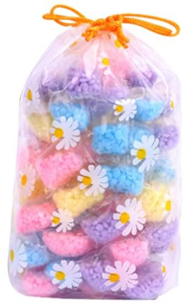 DEARMAMY 60Pezzi Perle Profumate Colori Misti Fragranza Duratura Ore Per Tutti Tipi Tessuti Per Lavaggio Dei Vestiti