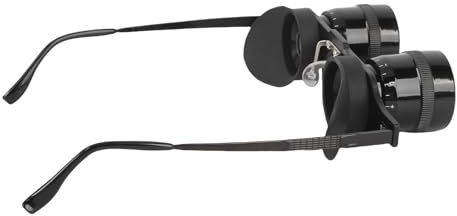 HD Binocular Glasses, 10X Magnification, Hands-Free Wearable Folding Design for Bird Watching, Fishing, Concerts, Hiking, Travel & Wildlife Viewing