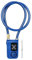 Y787 Smart Bike Alarm Lock - Blue Anti-Theft Chain Lock for Bike Gate, APP Control