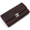 Benthill Serveur Portefeuille Cuir - Porte-Monnaie en Cuir véritable avec Protection RFID - Porte-Monnaie Robuste XXL Professionnel pour Serveur, Color:Marron
