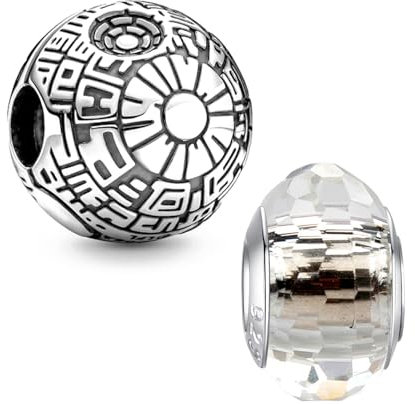 HappyStar 925 Sterling Silber Star Wars Harry Charms,Charms Beads,Passend für Pandora Charms Armbänder für Frau,Dangle Anhänger,Mädchen Schmuck Geschenke