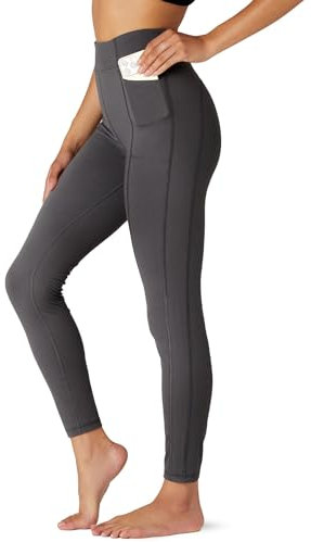 FM London High Waisted Leggings with Pockets - Buttery Soft Leggings for Women in Full Length & Capri Designs - Stretchy & Comfortable Suitably Worn as Yoga Pants or Gym Leggings