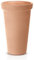 IMJ-Global Vase à fleurs plantes rond classique tour décoratif en plastique, hauteur 50 cm pour intérieur extérieur Ø30 cm Couleur terre cuite, design moderne, 20 litres