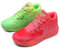Adoff Herren Basketballschuhe, Studenten Anti-Rutsch, verschleißfeste, modische Sportschuhe, Herren Sportschuhe, große Größe (Rot+Grün,39)