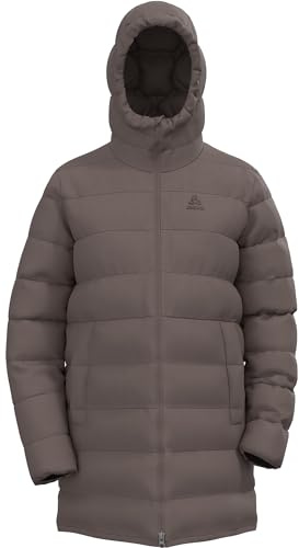 Odlo Damen Ascent N-Thermic Hoodie Mantel, iron, S