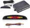 Einparkhilfe Auto Parktronic Parkplatz Sensor Controller Hintergrundbeleuchtung Display Reverse Backup Radar Monitor Detektor System Host 12V-24V PDC Sensoren(4 interfaces host)