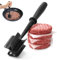 Meat Chopper Ground Beef Meat Masherwith 5-Blade Head for Hamburger Potato and More, 5 Curved Blade, Heat Resistant Mix and Chop Kitchen Tools