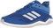 adidas Men's Speed Trainer 4 Baseball Shoe, Collegiate Crystal White/Trace Royal, 12.5 M US