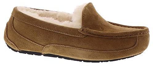 UGG Unisex Kinder Ascot Slipper, Chestnut Suede, 38 EU