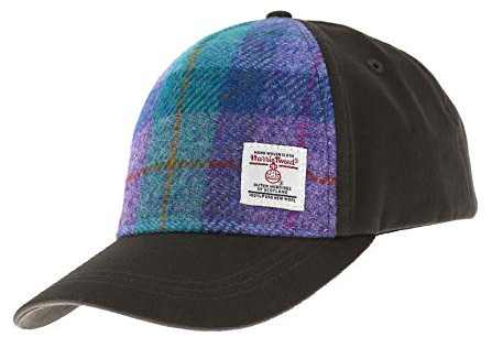 Glen Appin Harris Baseballkappe mit Tweed-Front