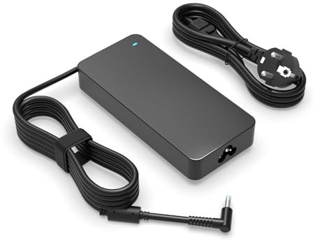 Superer 150W 120W Cargador Compatible con HP Omen 15 17 Pavilion Gaming 15 17 ZBook 15 G3 L48757-001 Power 15,6 G10 para Ordenador portátil