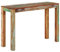 vidaXL Konsolentisch Konsole Beistelltisch Flurtisch Sideboard Ablagetisch Wandtisch Frisiertisch Schminktisch 110x35x76cm Altholz Massiv