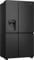 Hisense RS818N4TFE frigo américain Pose libre 632 L E Noir