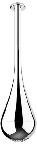 Gessi Goccia Antikalk-Kopfbrause, Länge 598 mm, 1/2 Anschluss, 33752, Farbe: Weiß CN