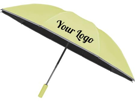 TopTie Paraguas Plegable Antiviento Paraguas Portátil de Viaje Sombrilla Mujer y Hombre Personaliza con Logotipos