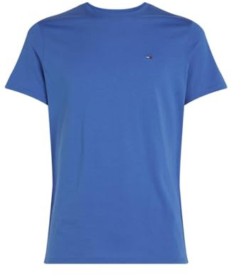 Tommy Jeans Herren TJM Xslim Jersey Tee Dm0dm04411 S/S T-Shirt, Blue (Tempo Blue), XL EU