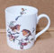 Rainbow Decors Robin Birds Scene Mug Fine Bone China Large Balmoral 400 ml 14 fl oz Cup Hand Decorated in UK