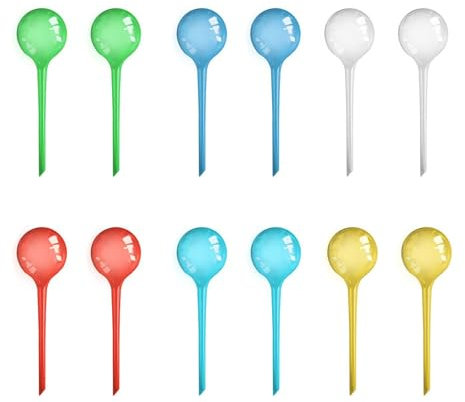 FFDHWU 12 Pieces Of Plant Watering Balls, Automatic Watering Balls, Plant Waterers, Plant Watering Devices, Garden Drip Irrigation, Garden Supplies