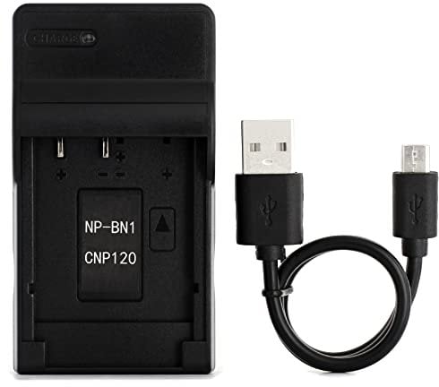 NP-120 USB Charger for Casio Exilim EX-S200, EX-S300, EX-Z31, EX-Z680, EX-Z690, EX-ZS10, EX-ZS12, EX-ZS15, EX-ZS20, EX-ZS26, EX-ZS27, EX-ZS30 Camera and More