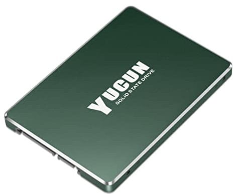 YUCUN 2,5 Pouces SATA III Disque Flash SSD 60 Go Interne Solid State Drive Grande Endurance Grande Vitesse R570 60GB