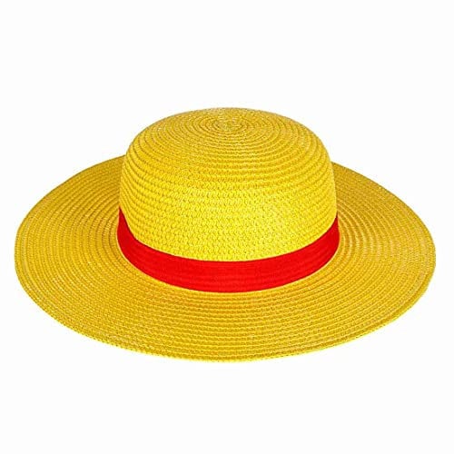 One Piece Strohhut von Monkey D. Ruffy | Cosplay Hut aus Stroh