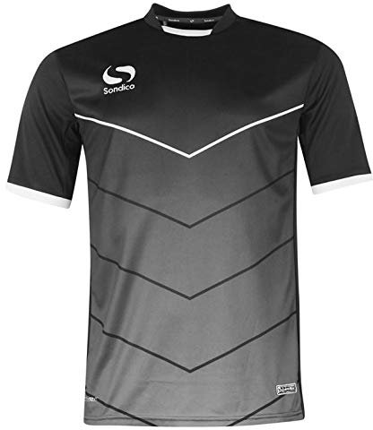 Sondico Precision Pre Match Jersey - Adult [Small] [Black] /Sportswear
