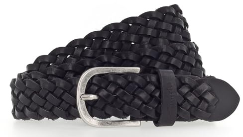 Tamaris Damen Gürtel schwarz 80