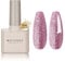MAYCHAO Glitter Gel Nail Polish, 15ML Pink Glitter, Soak Off UV LED Sweetheart Candy Red Gel Polish Nail Art Starter Manicure Salon DIY at Home, 0.5 OZ