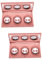MAGICLULU 2sets False Lashes Extensions Glue Free Self Adhesive Fluffy Wispy Lashes for Women 3pairs*2