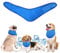 Dog Cooling Bandana, Breathable Pet Cooling Collar for dogs, Instant Cooling Neck Wraps Ice Scarf for Summer (Blue, L)