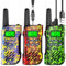 Inspireyes Walkie Talkie Kinder Aufladbar, 48 Stunden Arbeitszeit, 8 Kanäle 2-Wege-Radio, Geschenke für Jungen Mädchen, Outdoor Wandern Camping, 3-12 Jahre altes Spielzeug