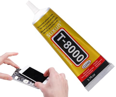 T8000 Handy Display Kleber, Telefonreparaturkleber, Telefonbildschirmkleber T8000, Handy-Kleber, Elektronischer Kleber T8000, Multifunktionaler DI-Y-Handy-Kleber, Strass-Kleber Für Stoff