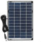 EpheyFIF Solarpanel, 15 W, 12 V, polykristallines Ladegerät für Marine, Automobil, Wohnmobil, Motorrad und Boot
