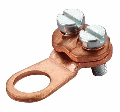 Dönges Capicorda a vite DIN 46227, 10 pezzi, bianco, 6 – 10 mm², M 6 (capicorda ad anello) (confezione da 10 pezzi)