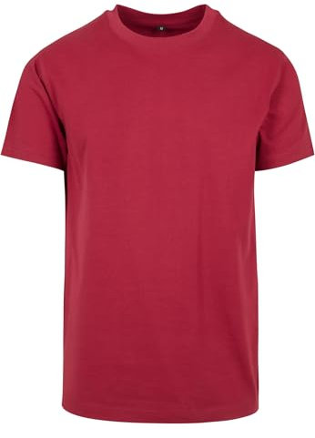 Build Your Brand BY004 T-Shirt, Rot (Burgundy), XL