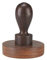 Wooden Chapati Press Roti Fluffer Indian Datta Press Paratha Easy Grip Handle Solid Wood Dark Brown Wooden Potatoes Pav Bhaji Masher