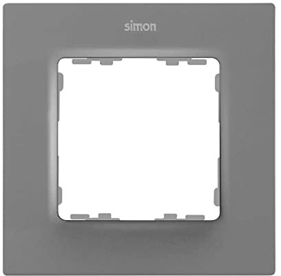 Simon 8200617-092 placa de pared y cubierta de interruptor Gris