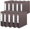 Herlitz 10834463 Ordner maX.file protect+, A4, Rückenbreite: 8cm, Voll-PP-Folienbezug, braun, 10 Stück