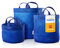 Coolaroo Haustiertaschen, 3er-Pack, alle Größen S, M und L, Haustier-Taschen, 100% Polyethylen mit hoher Dichte, Blau (Aquatic Blue)