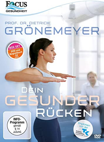 Prof. Dr. Dietrich Grönemeyer: Dein gesunder Rücken - Premium-Edition LTD. - Das Erfolgsprogramm in der limitierten Version im Schuber und mit extra großem 32-seitigen Begleit-Buch