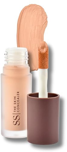 SS| Double S Beauty - Corrector Ojeras Mágico | Antiojeras Mujer Piel Bonita, Cuidada y Saludable | Ojos Contorno Maquillaje Textura y Pigmentación Ideal | Borrador Ojeras Alta Cobertura Mate (Medio)