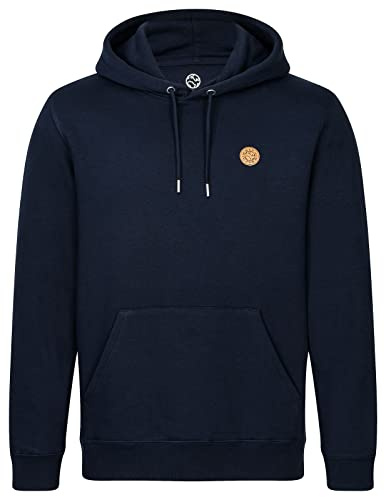 GRADNETZ Hoodie Unisex mit Kapuze und Lederpatch aus Biobaumwolle nachhaltig & fair der Marke
