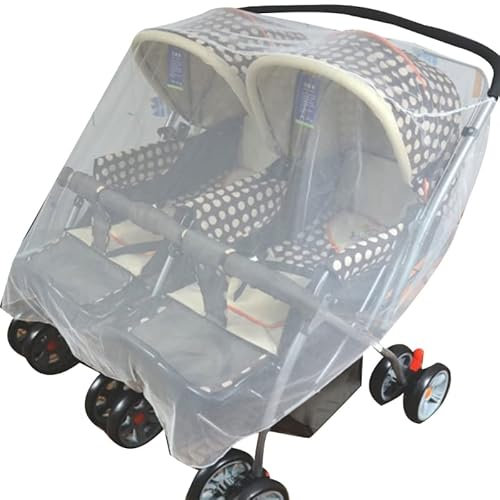 Kinderwagen-Moskitonetz Autositz Stubenwagen Insektenschutz Netzbezug atmungsaktiv Doppelkinderwagen Sonnenschutznetz Jogger-Zubehör Kinderwagen-Moskitonetz Sonnenschutz Moskito
