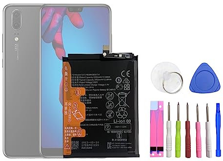 HIGHAKKU HB396285ECW Batterie de rechange compatible avec Huawei P20, Honor 10 avec outils